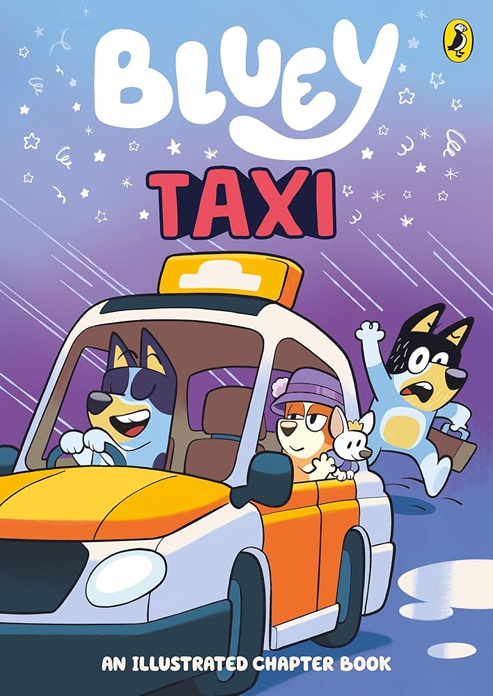 Bluey: Taxi: An Illustrated Chapter Book cover image