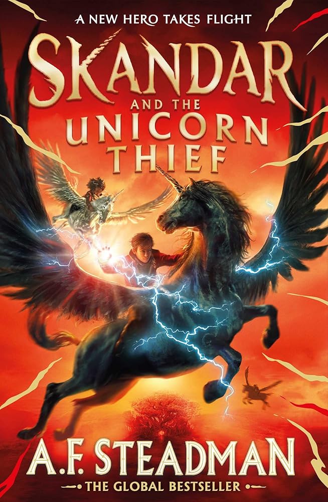 Skandar and the Unicorn Thief cover image