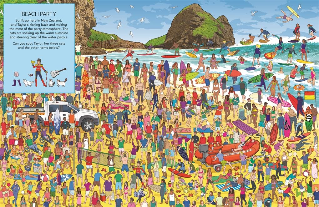 Where’s Taylor?: A Sensational Search and Find Book