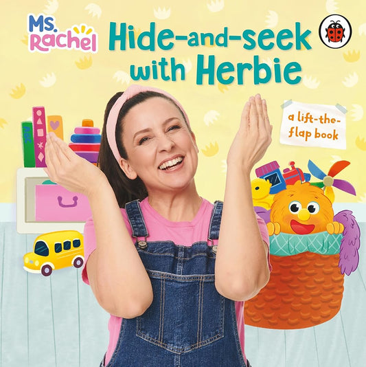 Ms Rachel: Hide and Seek with Herbie: A Lift-the-Flap Book cover image